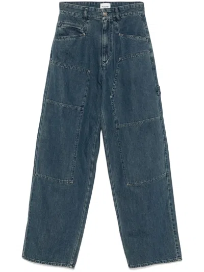 Isabel Marant Ophra Jeans In Blue
