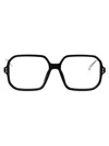 Isabel Marant Black Metal Glasses In Black