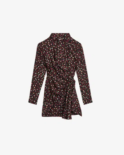 Isabel Marant Ora Dress In Multi