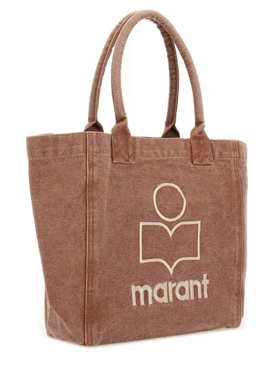 Isabel Marant Orange Cotton Handbags