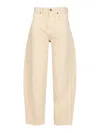 Isabel Marant Oriane Balloon Jeans In Neutral