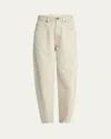 Isabel Marant Oriane Barrel Leg Jeans In Neutral