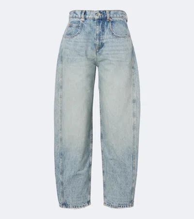 Isabel Marant Oriane Barrel-leg Jeans In Blue