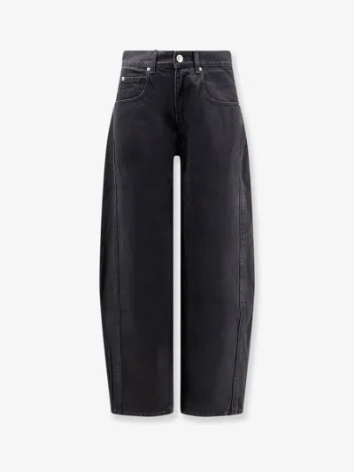 Isabel Marant Oriane Black Denim Trousers