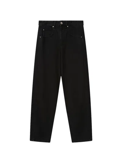 Isabel Marant Oriane Denim Jeans In Black