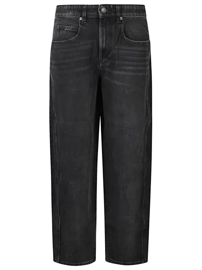 Isabel Marant Oriane Jeans In Gray