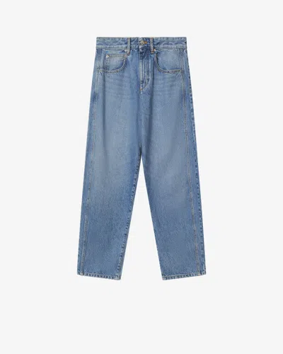 Isabel Marant Oriane Pants In Blue