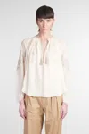 Isabel Marant Oris Blouse In Neutral