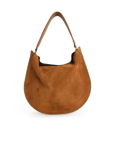 Isabel Marant 'orkan Hobo' Soft Cognac Suede Bag