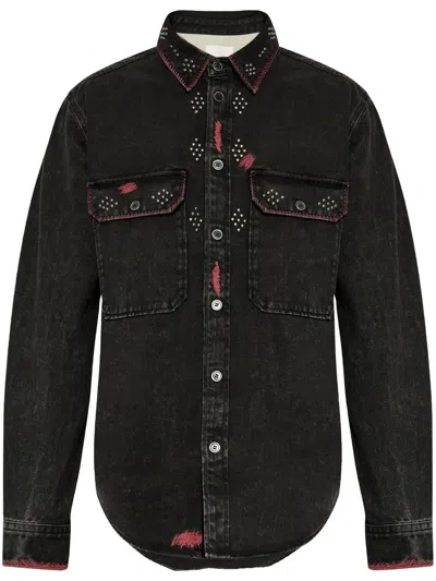 ISABEL MARANT OSCO DENIM SHIRT JACKET