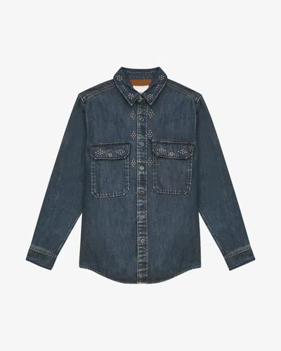 Isabel Marant Osco Shirt In Blue
