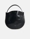 Isabel Marant 'oskan' Black Soft Leather Bag In Black