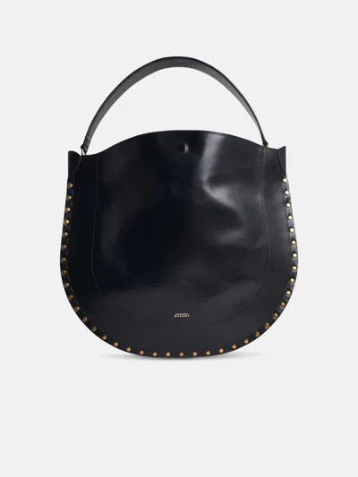 Isabel Marant 'oskan' Black Soft Leather Bag