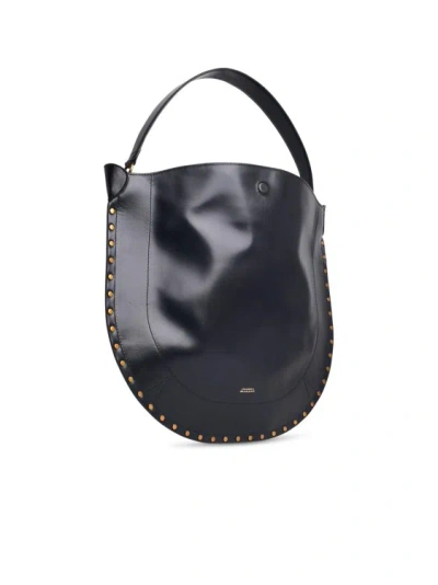 Isabel Marant Oskan' Black Soft Leather Bag