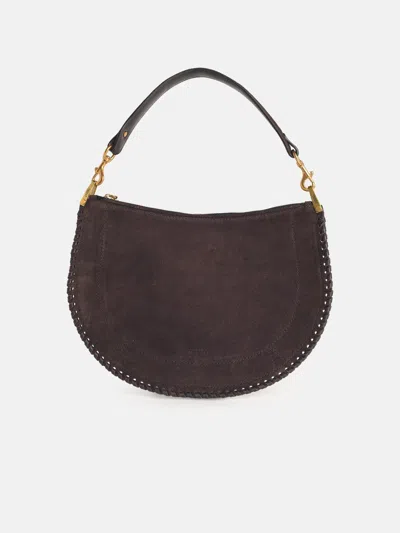 Isabel Marant 'oskan' Coffee Leather Bag In Brown