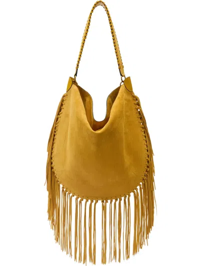 ISABEL MARANT OSKAN FRINGED SHOULDER BAG
