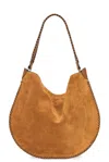 Isabel Marant Oskan Hobo Shoulder Bag In Cognac