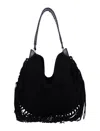 Isabel Marant Oskan Hobo Soft Bag In Black
