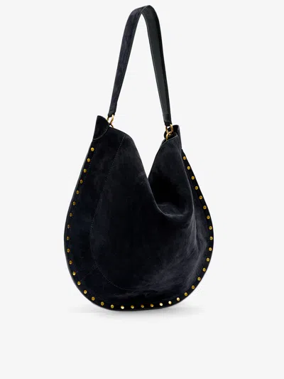 Isabel Marant Oskan Hobo Soft Bag In Black