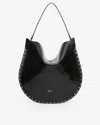 Isabel Marant Oskan Hobo Soft Bag In Black