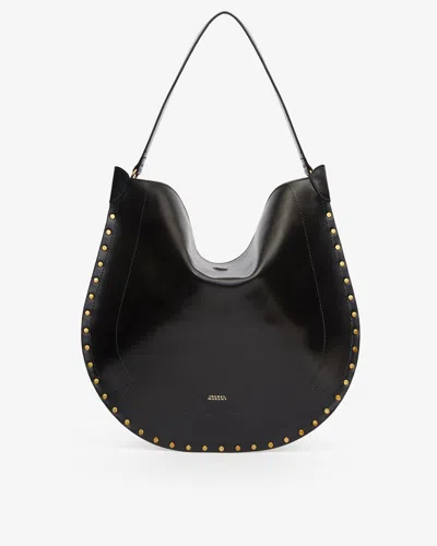 Isabel Marant Oskan Hobo Soft Bag In Black