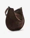 Isabel Marant Oskan Hobo Soft Bag In Brown