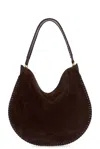 Isabel Marant Oskan Hobo Soft Bag In Brown