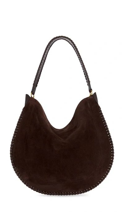 Isabel Marant Oskan Hobo Soft Bag In Brown