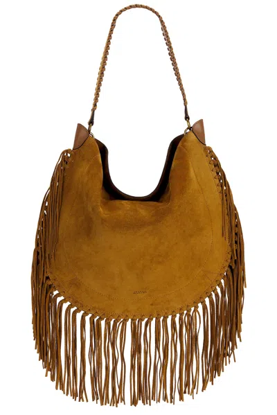 Isabel Marant Oskan Hobo Soft Bag In Cognac