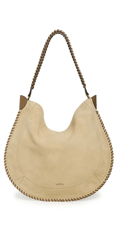 Isabel Marant Oskan Hobo Soft Bag Sand