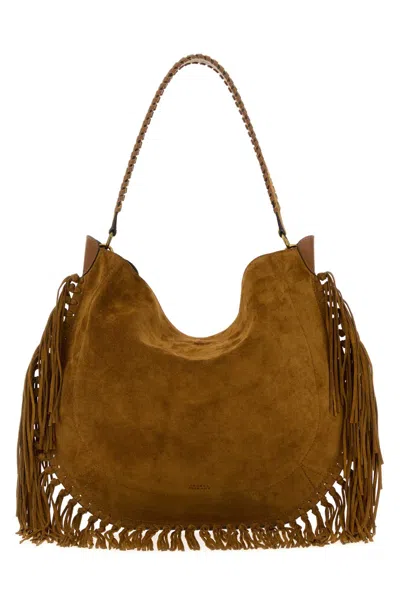 Isabel Marant Oskan Hobo Soft In Brown