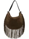Isabel Marant Oskan Hobo Soft Bag In Brown