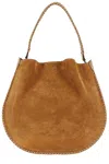 Isabel Marant Oskan Hobo Shoulder Bag In Co Cognac