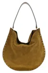 Isabel Marant Oskan Hobo Soft Shoulder Bag In Brown
