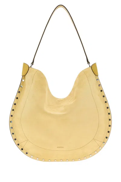 Isabel Marant Oskan Hobo Soft In Yellow