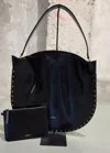 Isabel Marant Oskan Hobo Tote Bag In Black