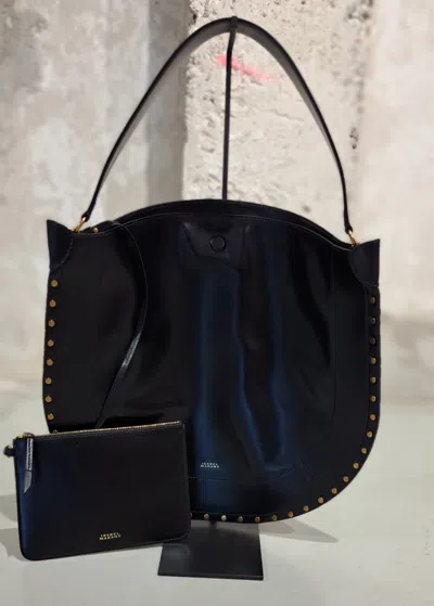 Isabel Marant Oskan Hobo Tote Bag In Black