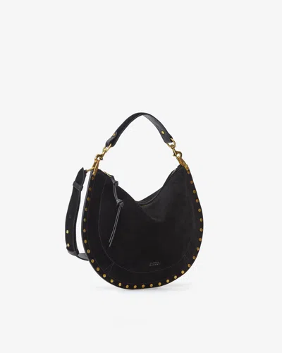 Isabel Marant Oskan Hobo Zipped Bag In Black
