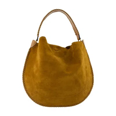 Isabel Marant Oskan Soft Purse  Leather Brown