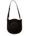 Isabel Marant Oskan Moon Shoulder Bag In Black