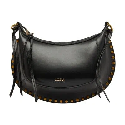 Isabel Marant Mini Moon Soft Handbag In Black