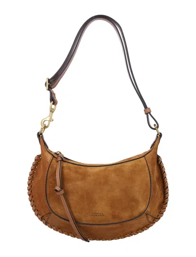 Isabel Marant Oskan Moon Bag In Cognac