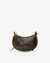 Isabel Marant Oskan Moon Bag In Dark Brown
