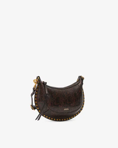 Isabel Marant Oskan Moon Bag In Mocha