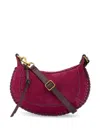 Isabel Marant Oskan Moon Bag In Purple