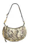 Isabel Marant Oskan Moon Bag In Sand