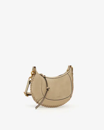 Isabel Marant Oskan Moon Bag In Sand