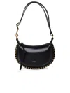Isabel Marant Oskan Moon' Black Leather Bag