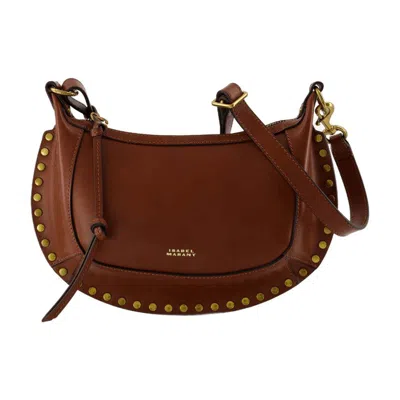 Isabel Marant Oskan Moon-ga Crossbody In Brown