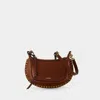 Isabel Marant Oskan Moon Shoulder Bag In Brown